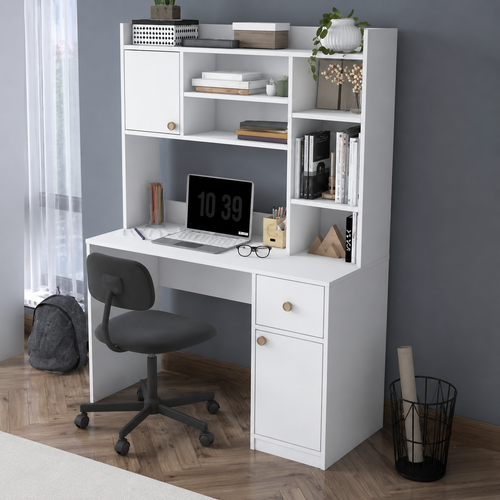 میز تحریر مدرن MTk110 با کتابخانه